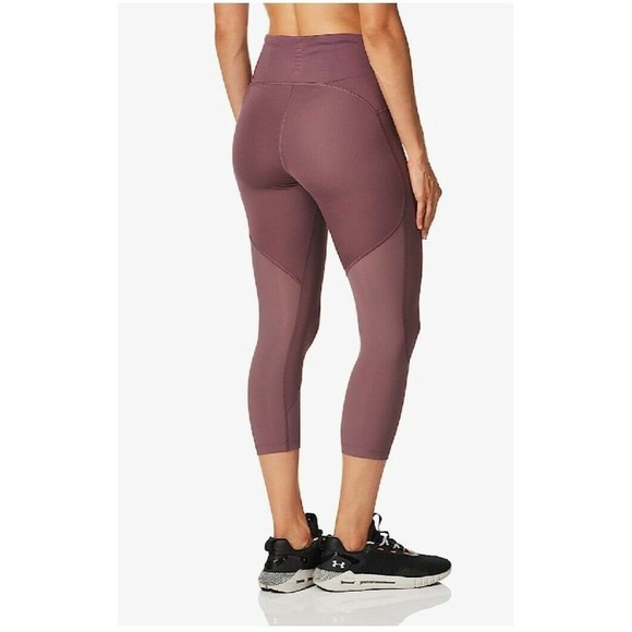 Under Armour Fly Fast 2.0 Compression Mid Rise Crop Athletic Leggings Size SM - Picture 2 of 14